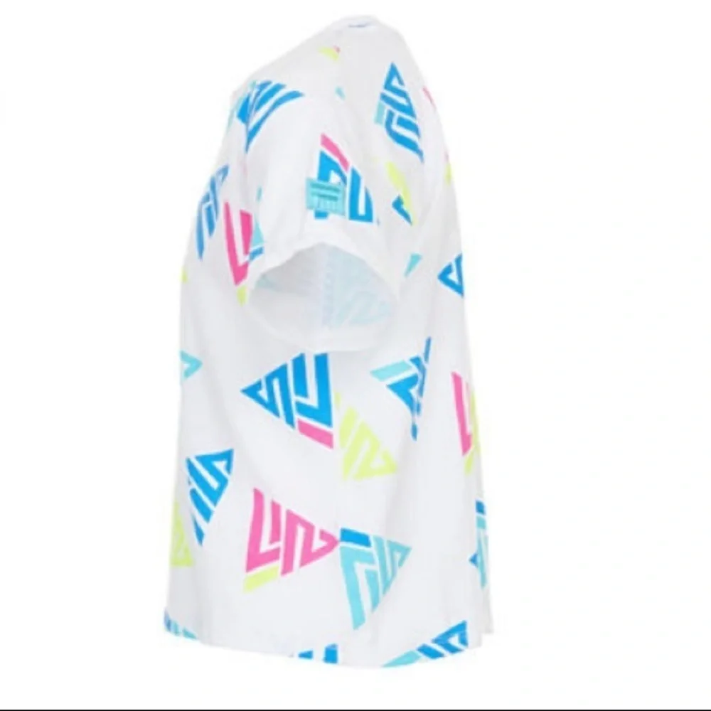 Fila Girls short sleeve graphic cropped t shirt